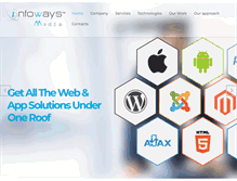 Tablet Screenshot of infowaysmedia.com
